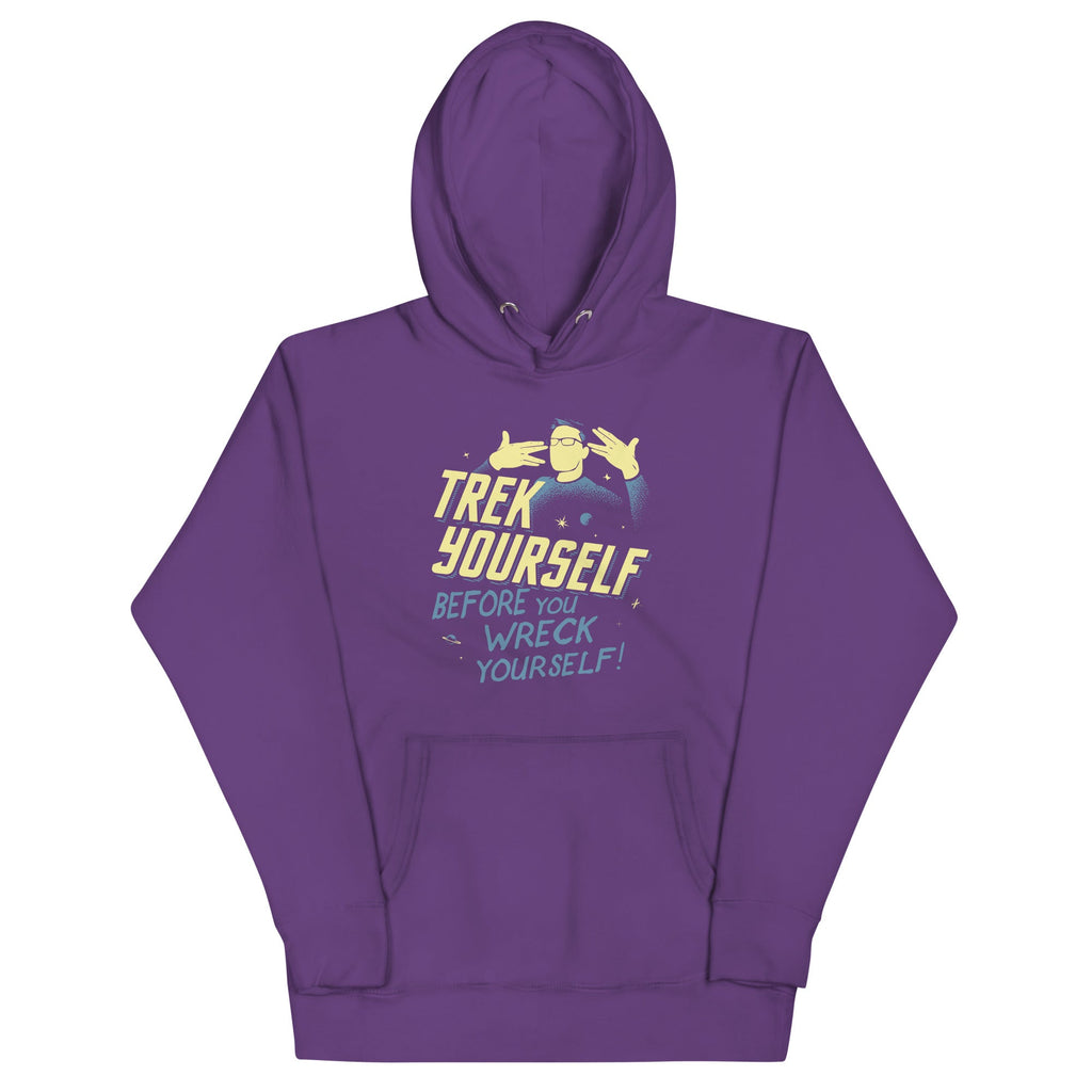 Trek Yourself Before You Wreck Unisex Hoodie product image 5