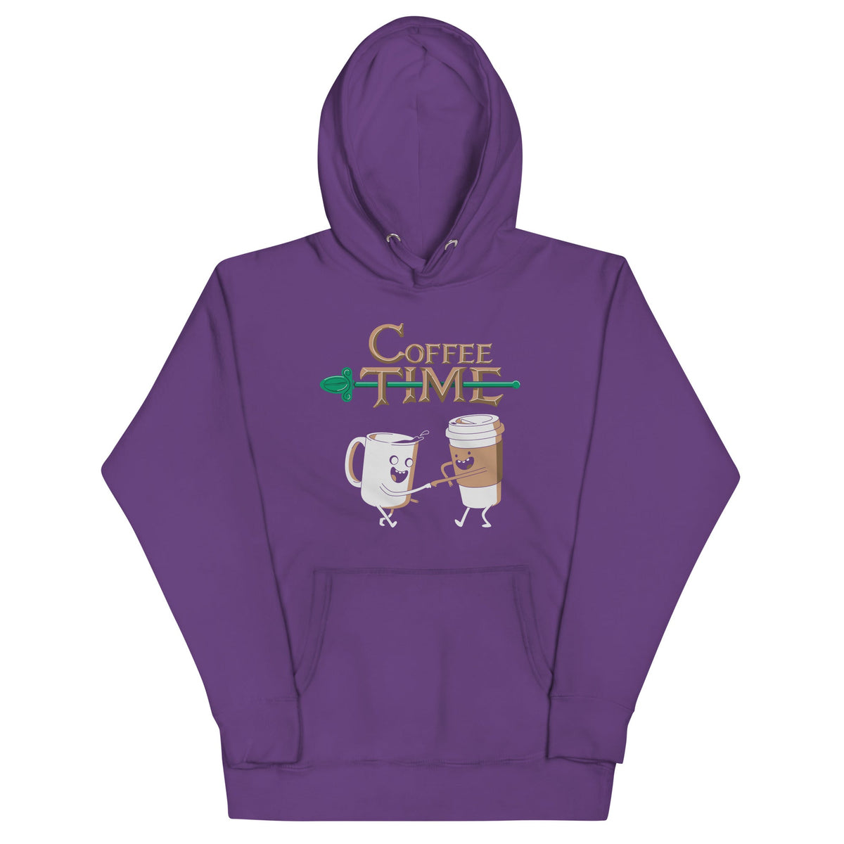 Coffee Time Unisex Hoodie product image 5