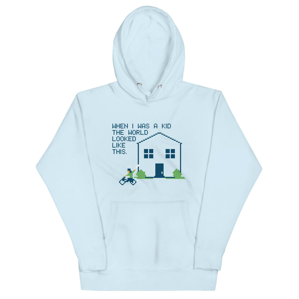 When I Was A Kid The World Unisex Hoodie product image 1