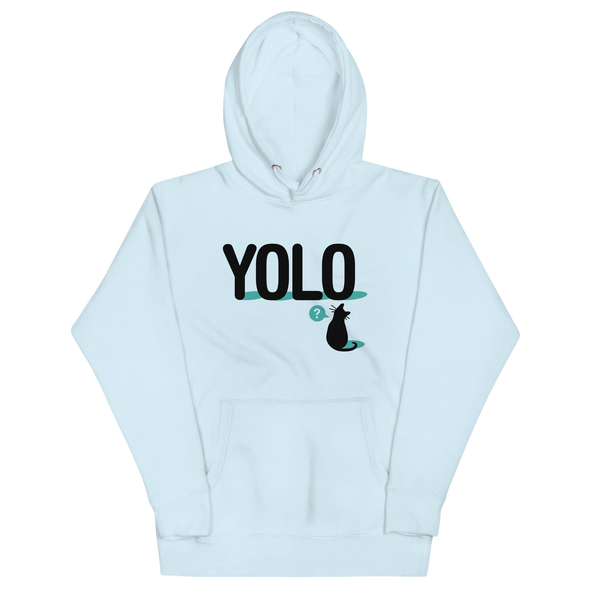 YOLO Cat Unisex Hoodie product image 1