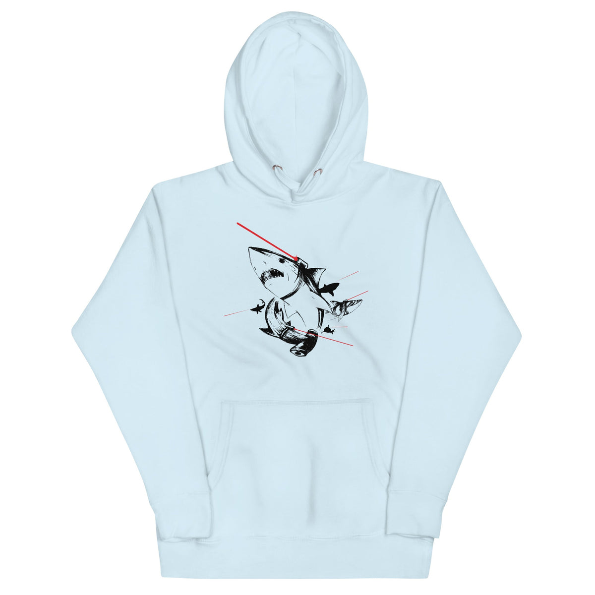 Sharks With Lasers Unisex Hoodie product image 1