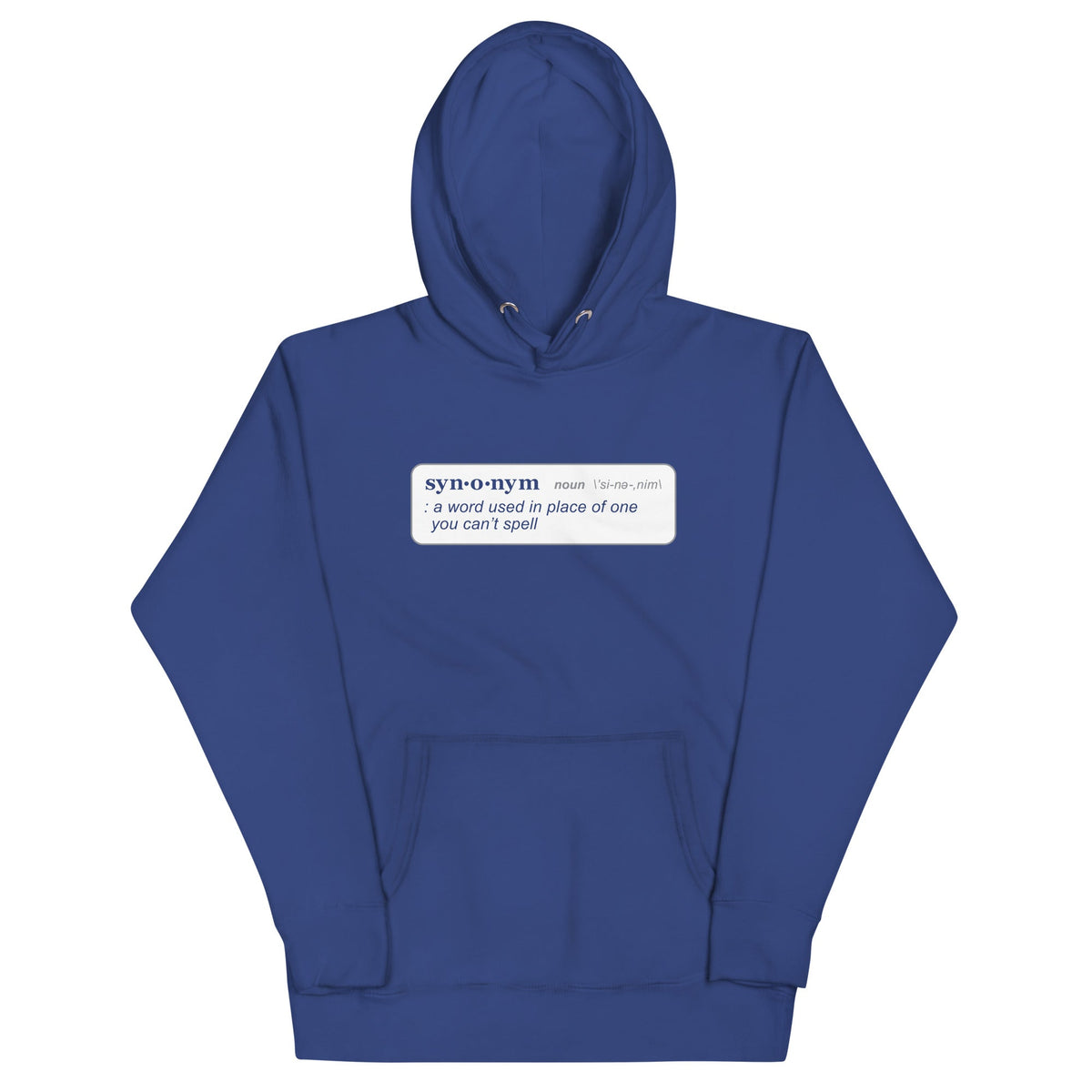 Synonym Definition Unisex Hoodie product image 5