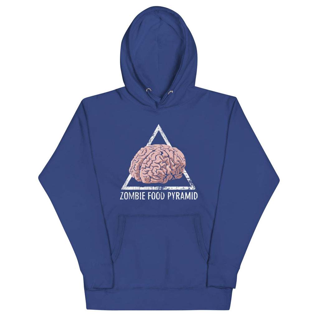Zombie Food Pyramid Unisex Hoodie product image 4