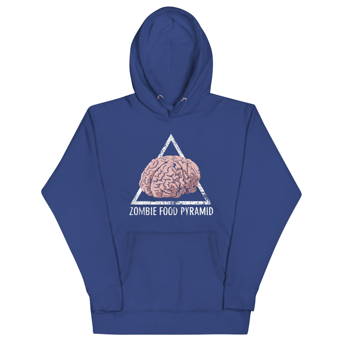 Zombie Food Pyramid Unisex Hoodie product image 4