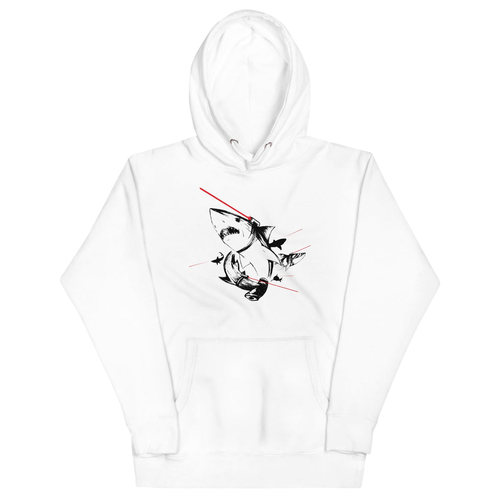 Sharks With Lasers Unisex Hoodie product image 3