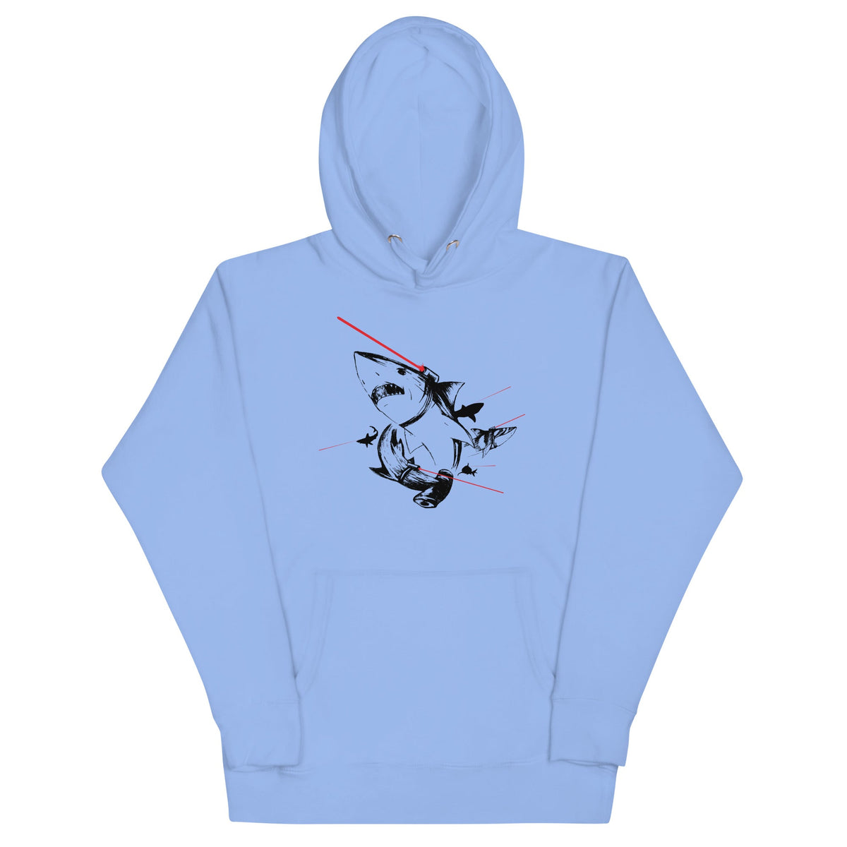 Sharks With Lasers Unisex Hoodie product image 5