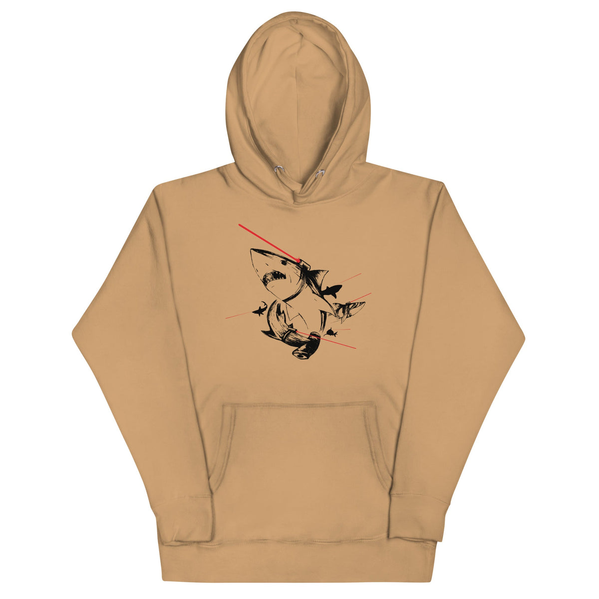 Sharks With Lasers Unisex Hoodie product image 4