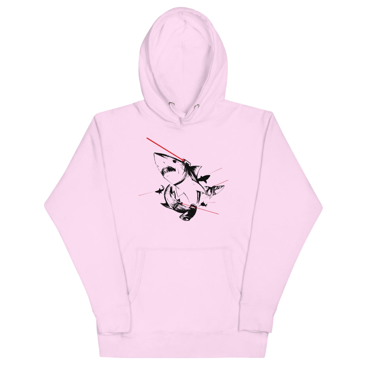 Sharks With Lasers Unisex Hoodie product image 7
