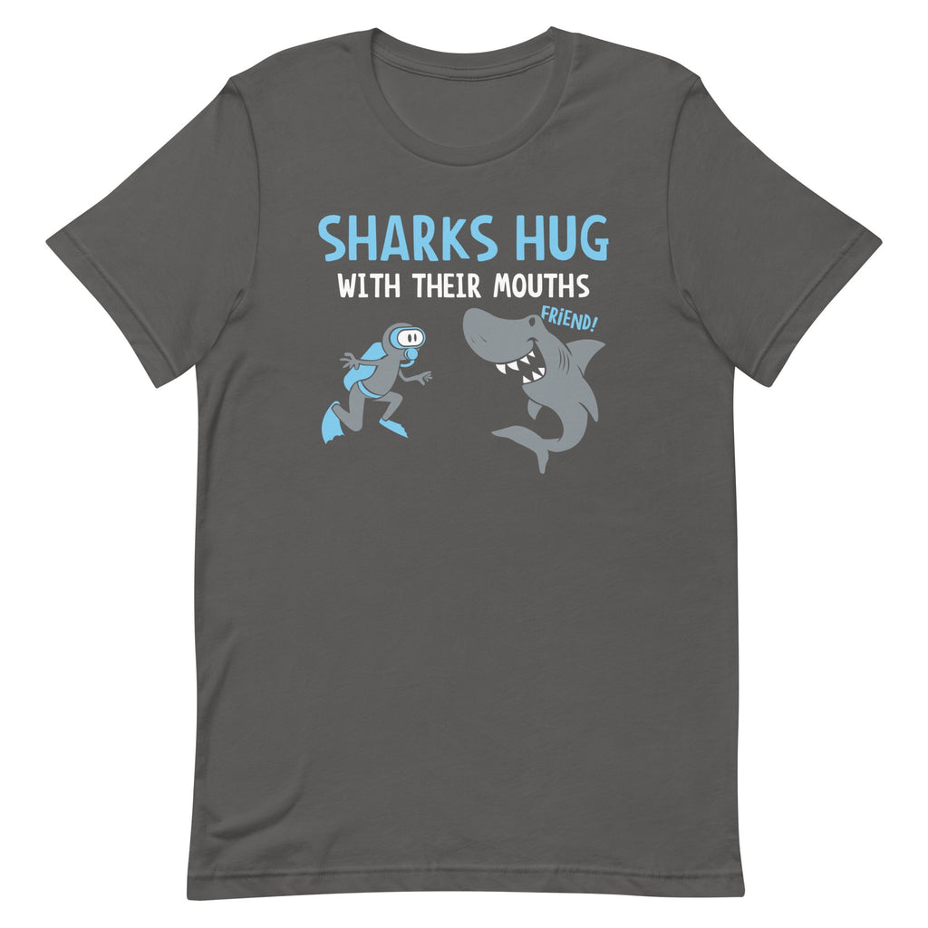 Sharks Hug With Their Mouths Men's Signature Tee product image 5