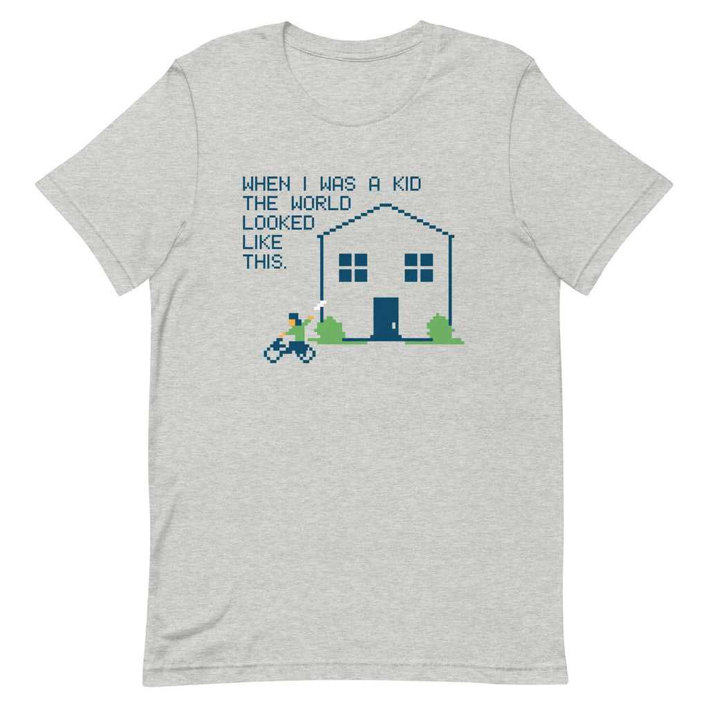 When I Was A Kid The World Men's Signature Tee product image 4