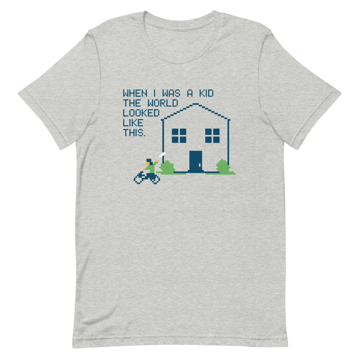 When I Was A Kid The World Men's Signature Tee product image 4