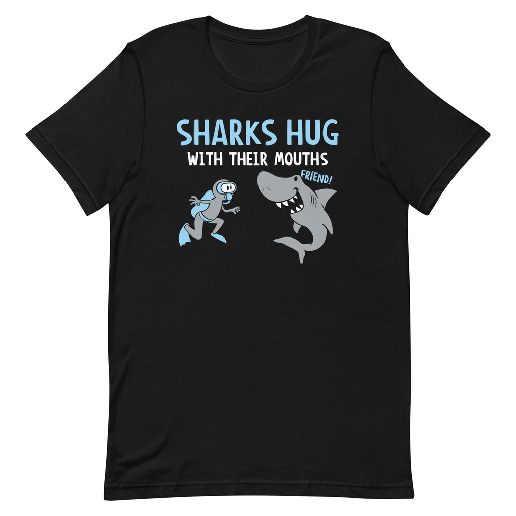 Sharks Hug With Their Mouths Men's Signature Tee product image 6