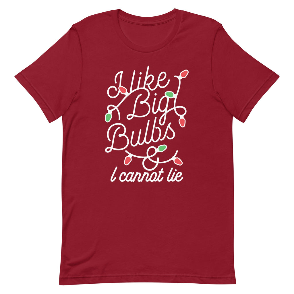 I Like Big Bulbs & I Cannot Lie Men's Signature Tee product image 4
