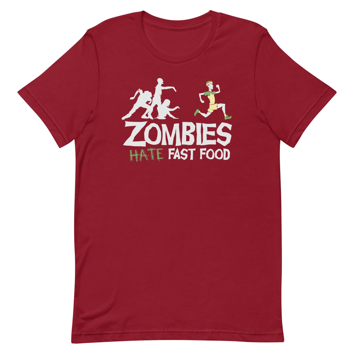 Zombies Hate Fast Food Men's Signature Tee product image 3