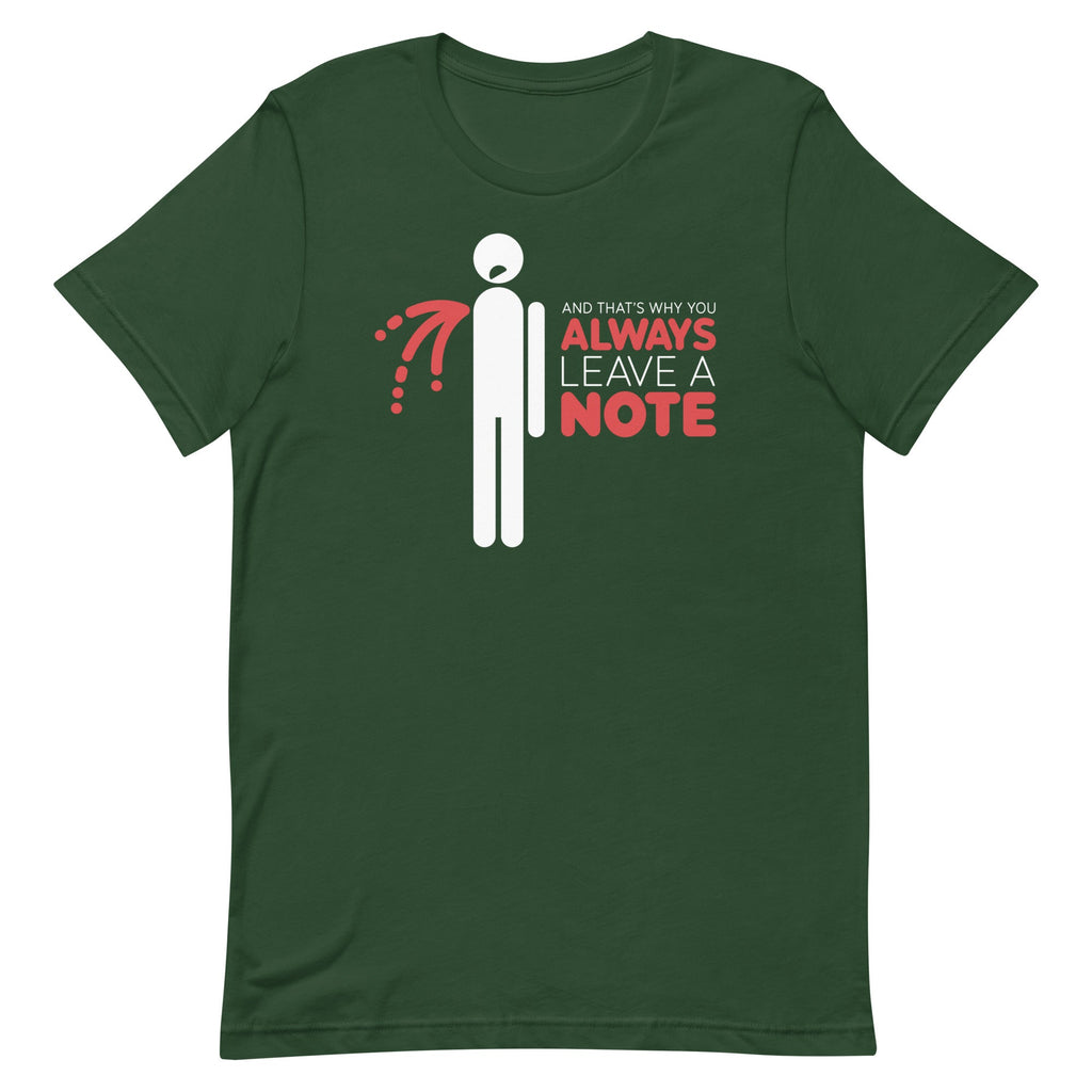 Always Leave A Note Men's Signature Tee product image 4