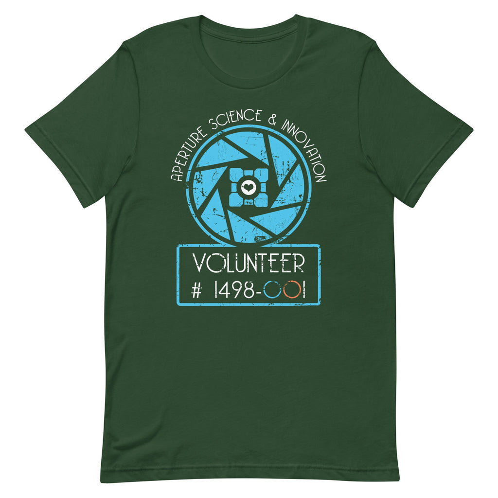 Aperture Science Volunteer Men's Signature Tee product image 4