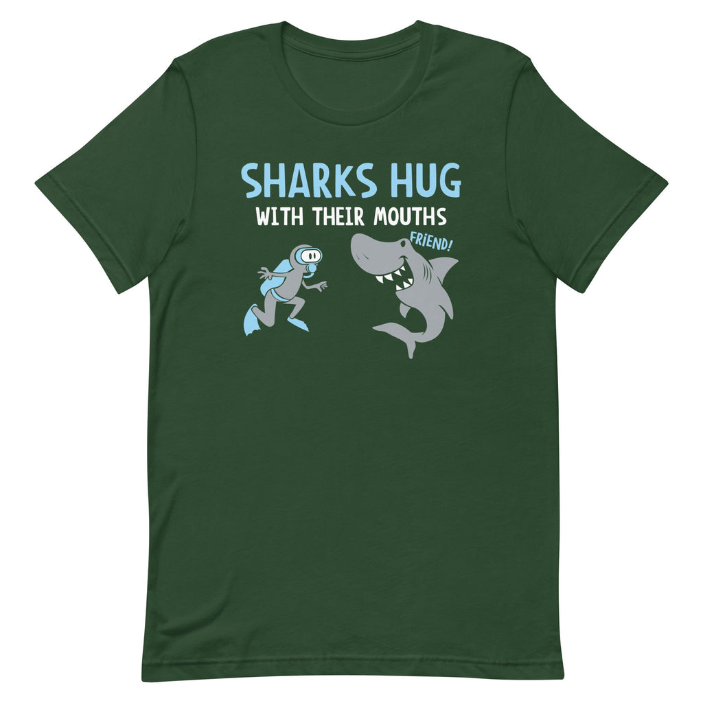 Sharks Hug With Their Mouths Men's Signature Tee product image 3