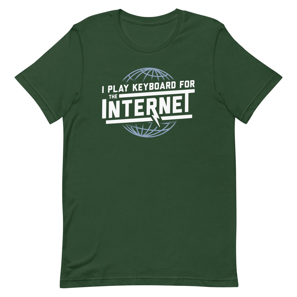 I Play Keyboard For The Internet Men's Signature Tee product image 4