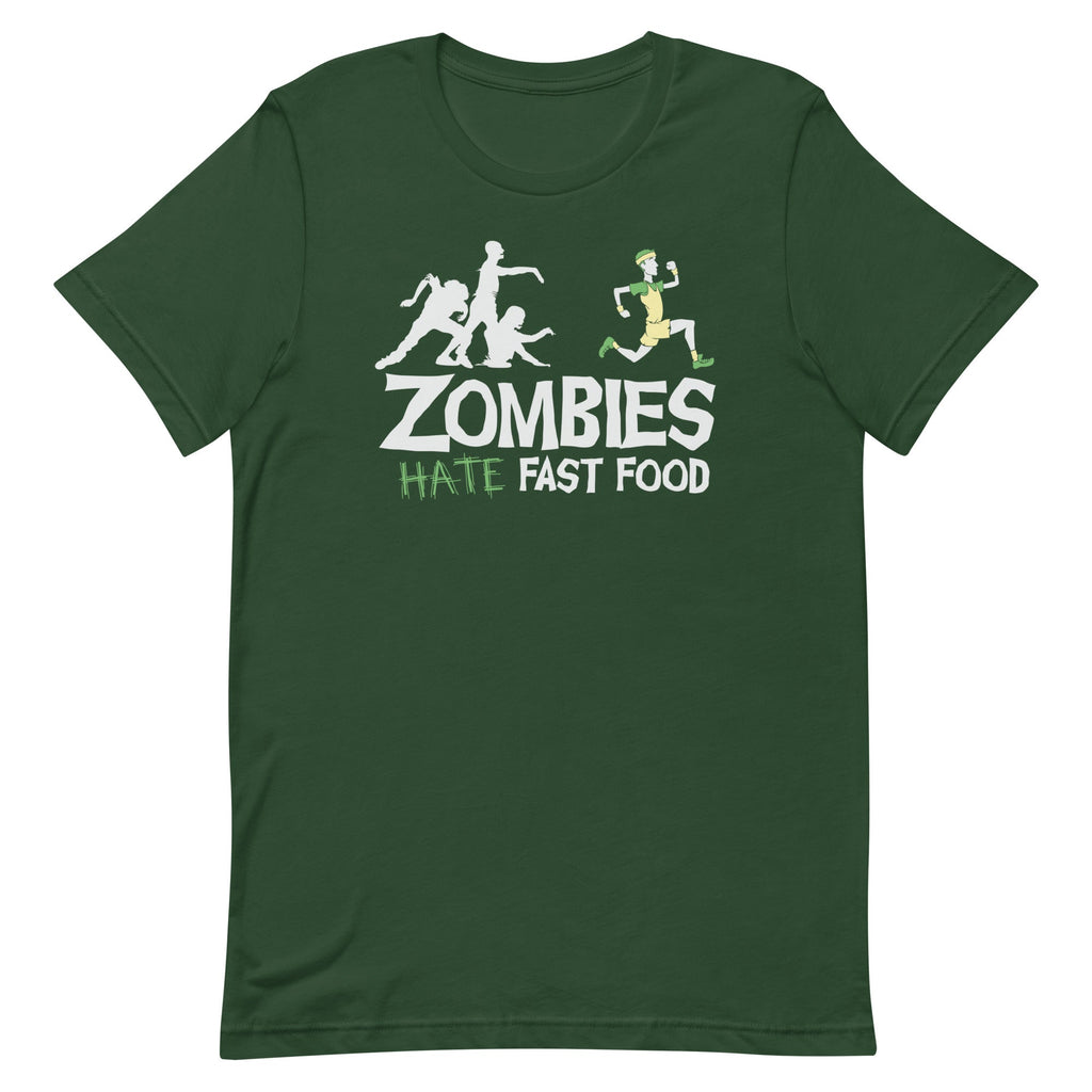 Zombies Hate Fast Food Men's Signature Tee product image 4