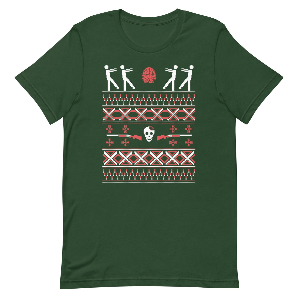 Zombie Christmas Sweater Men's Signature Tee product image 4