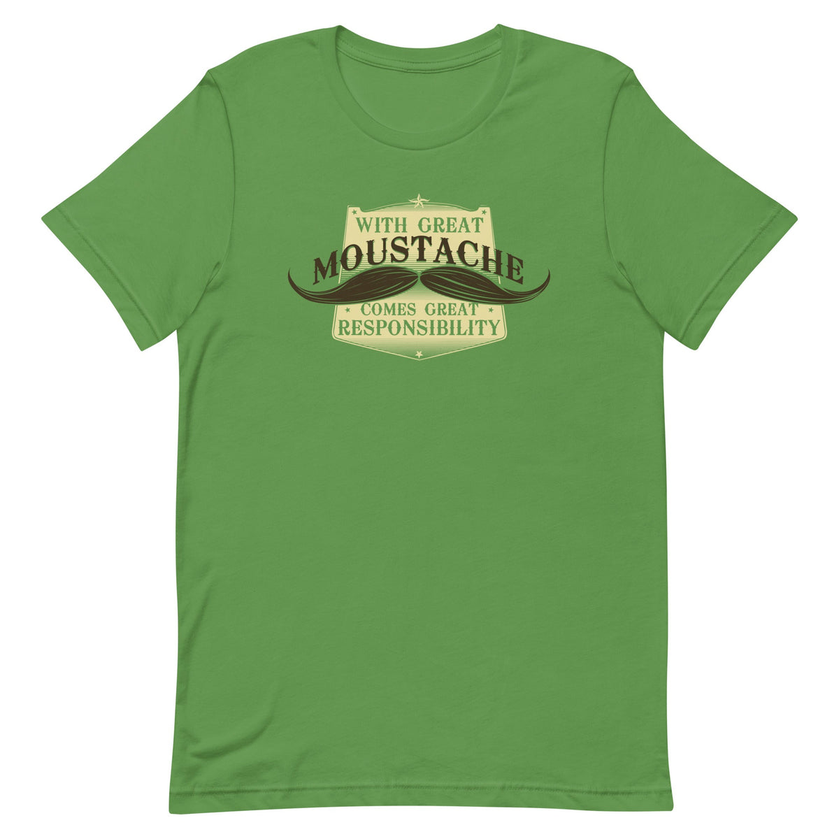 With Great Moustache Men's Signature Tee product image 1