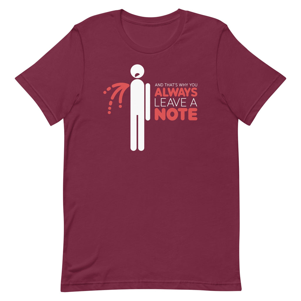 Always Leave A Note Men's Signature Tee product image 3