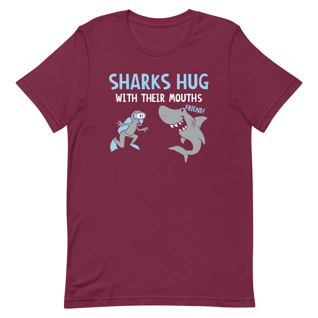 Sharks Hug With Their Mouths Men's Signature Tee product image 2