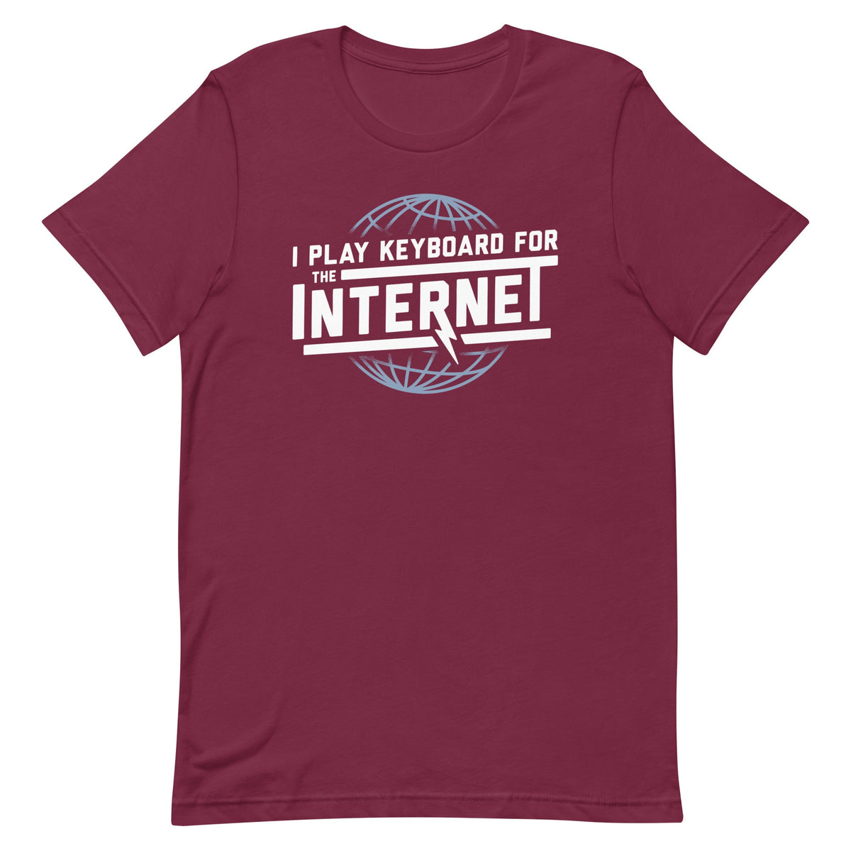 I Play Keyboard For The Internet Men's Signature Tee product image 3