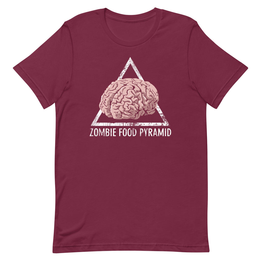 Zombie Food Pyramid Men's Signature Tee product image 4
