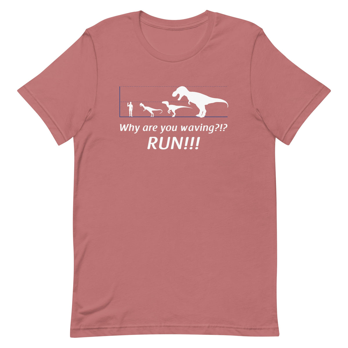 Why Are You Waving? Run! Men's Signature Tee product image 4