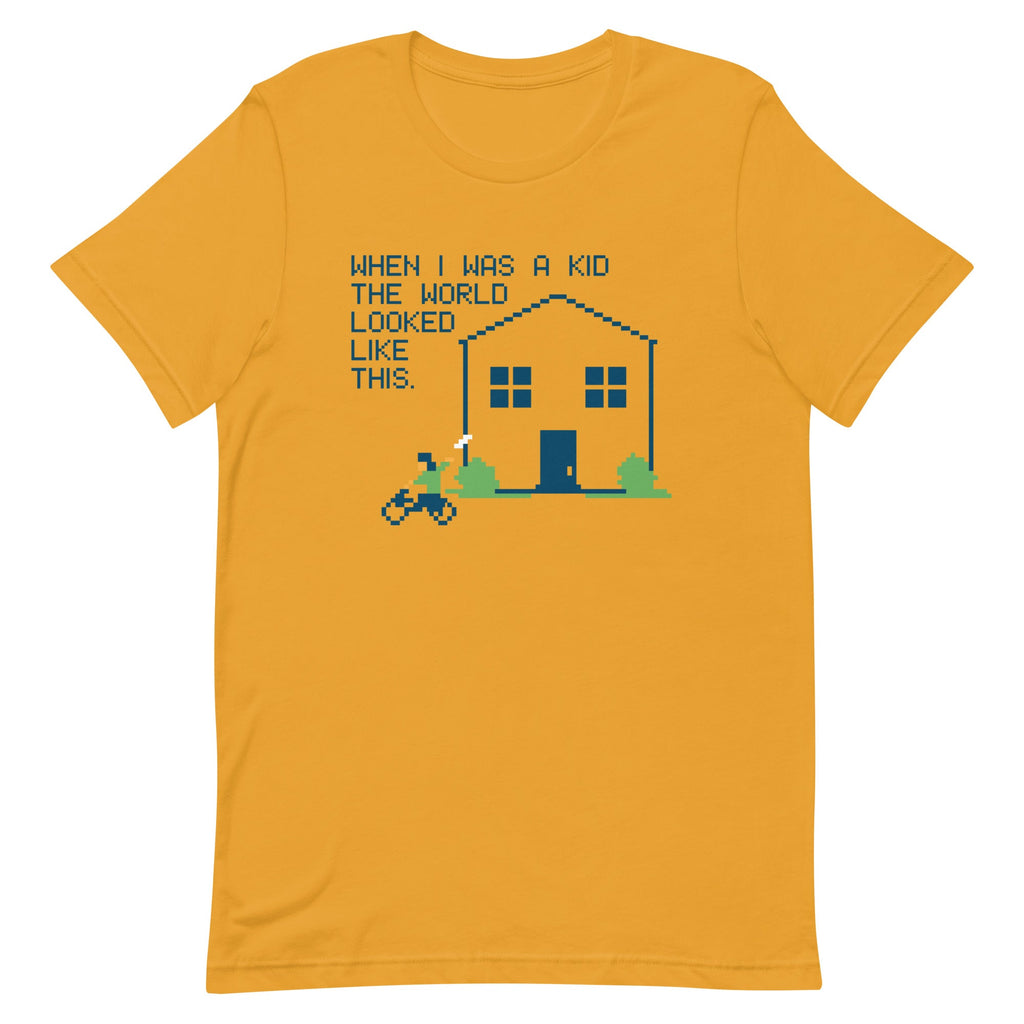 When I Was A Kid The World Men's Signature Tee product image 2