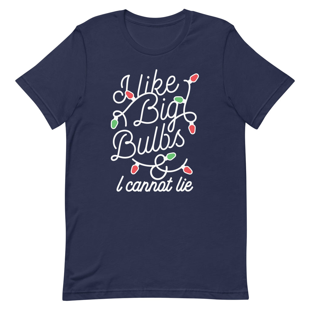 I Like Big Bulbs & I Cannot Lie Men's Signature Tee product image 3