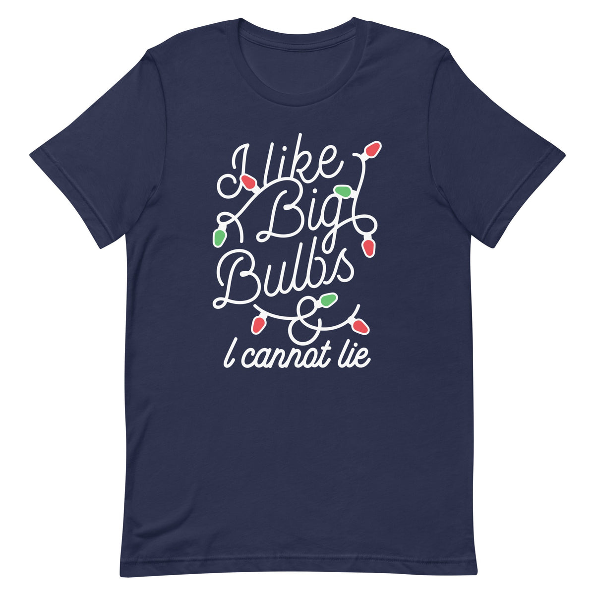 I Like Big Bulbs & I Cannot Lie Men's Signature Tee product image 3