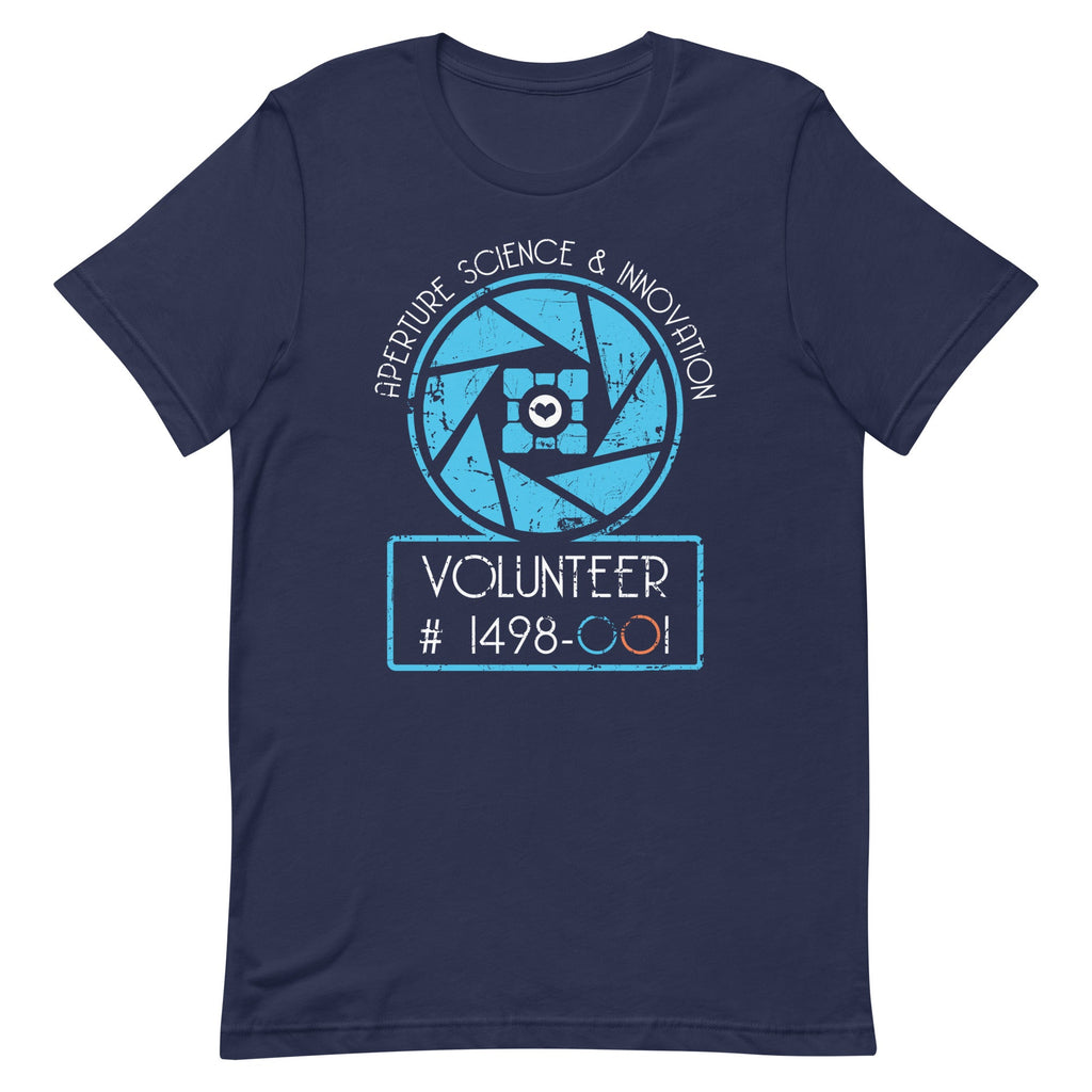 Aperture Science Volunteer Men's Signature Tee product image 2