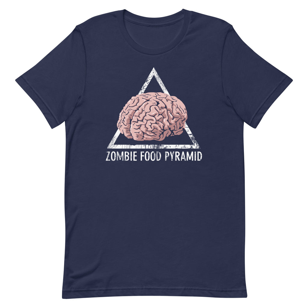 Zombie Food Pyramid Men's Signature Tee product image 3