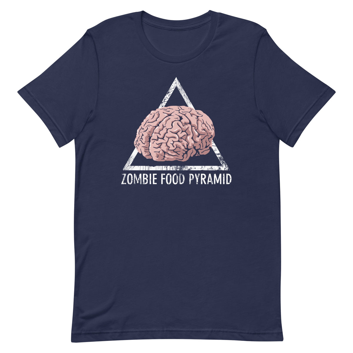 Zombie Food Pyramid Men's Signature Tee product image 3