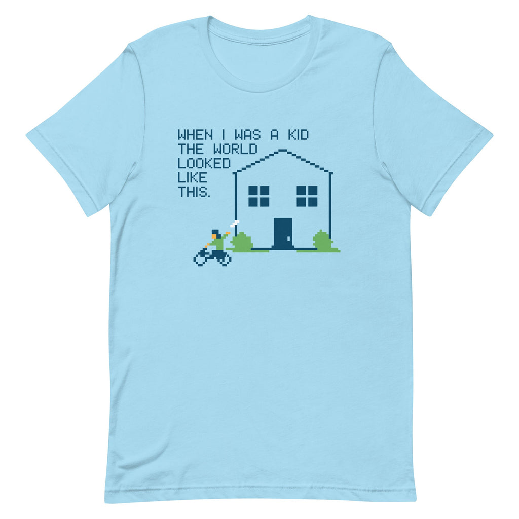 When I Was A Kid The World Men's Signature Tee product image 1
