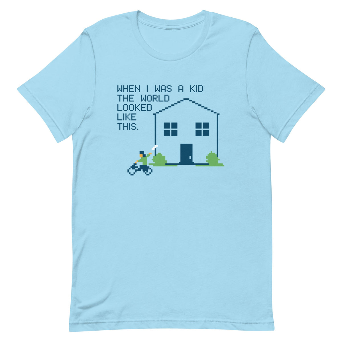 When I Was A Kid The World Men's Signature Tee product image 1