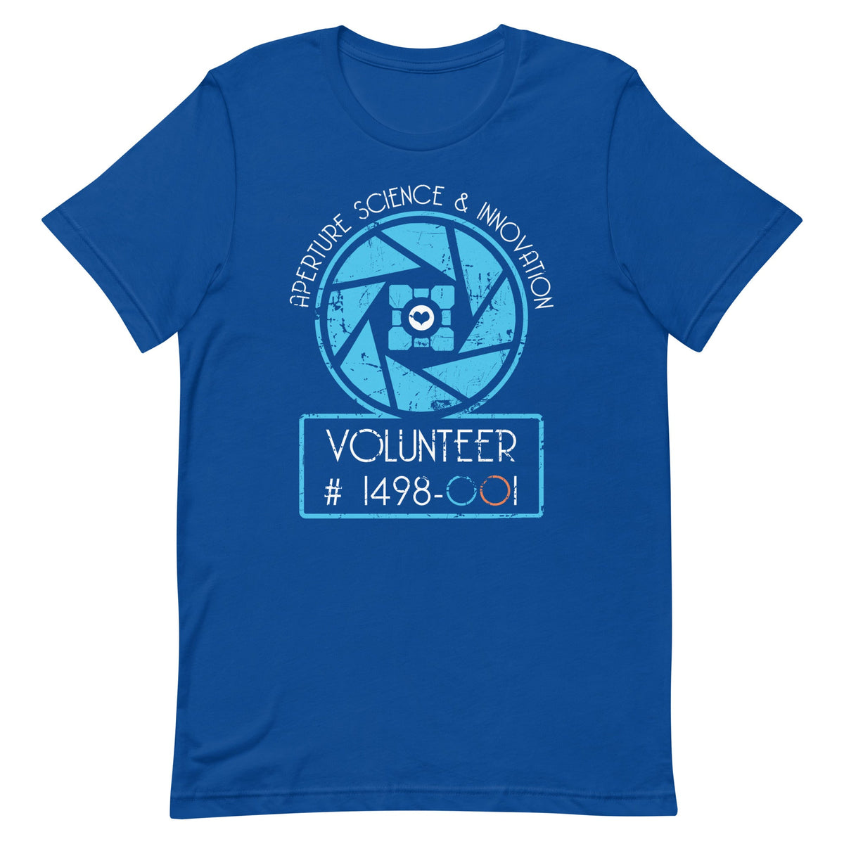 Aperture Science Volunteer Men's Signature Tee product image 5