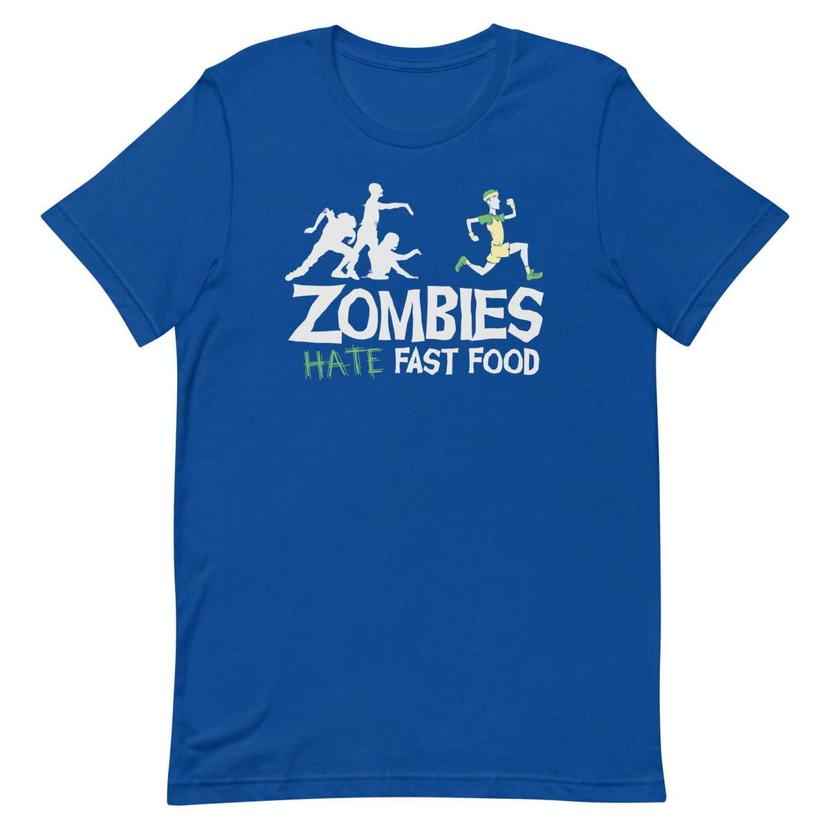 Zombies Hate Fast Food Men's Signature Tee product image 5