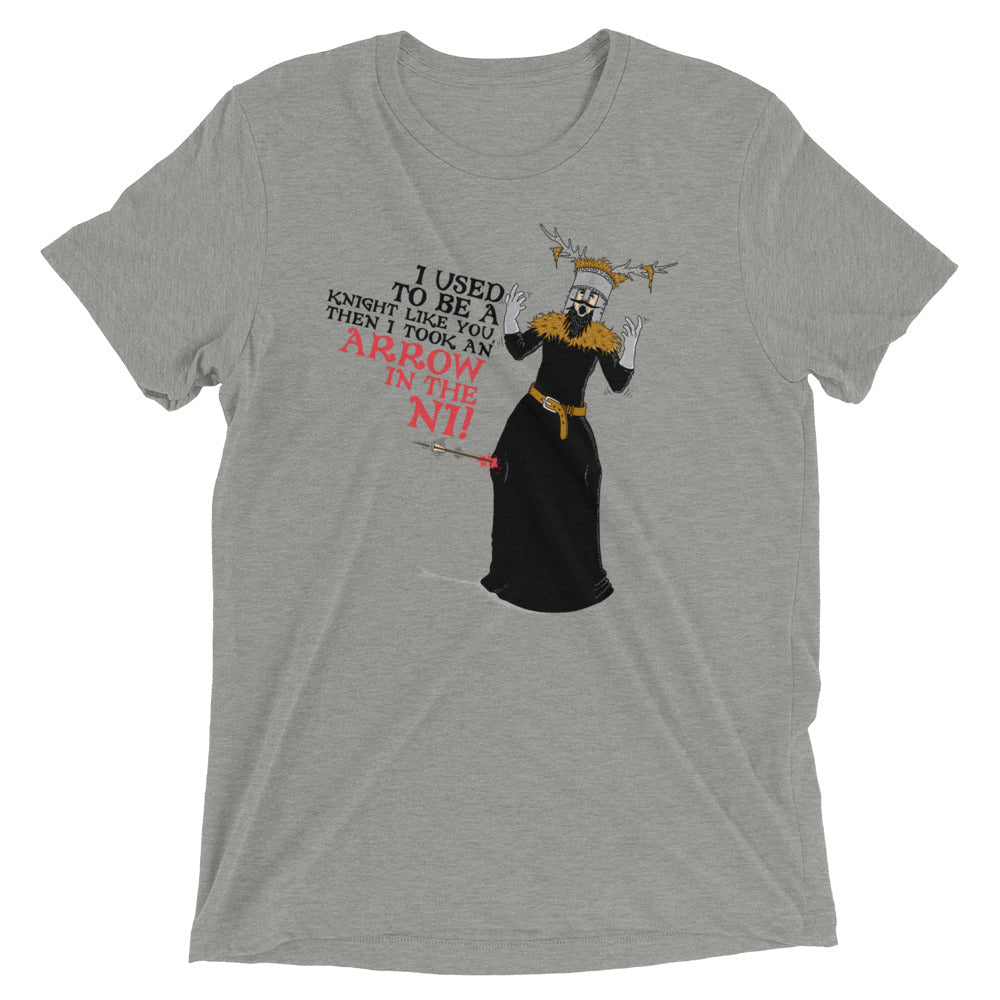 An Arrow In The Ni Men's Tri-Blend Tee product image 1