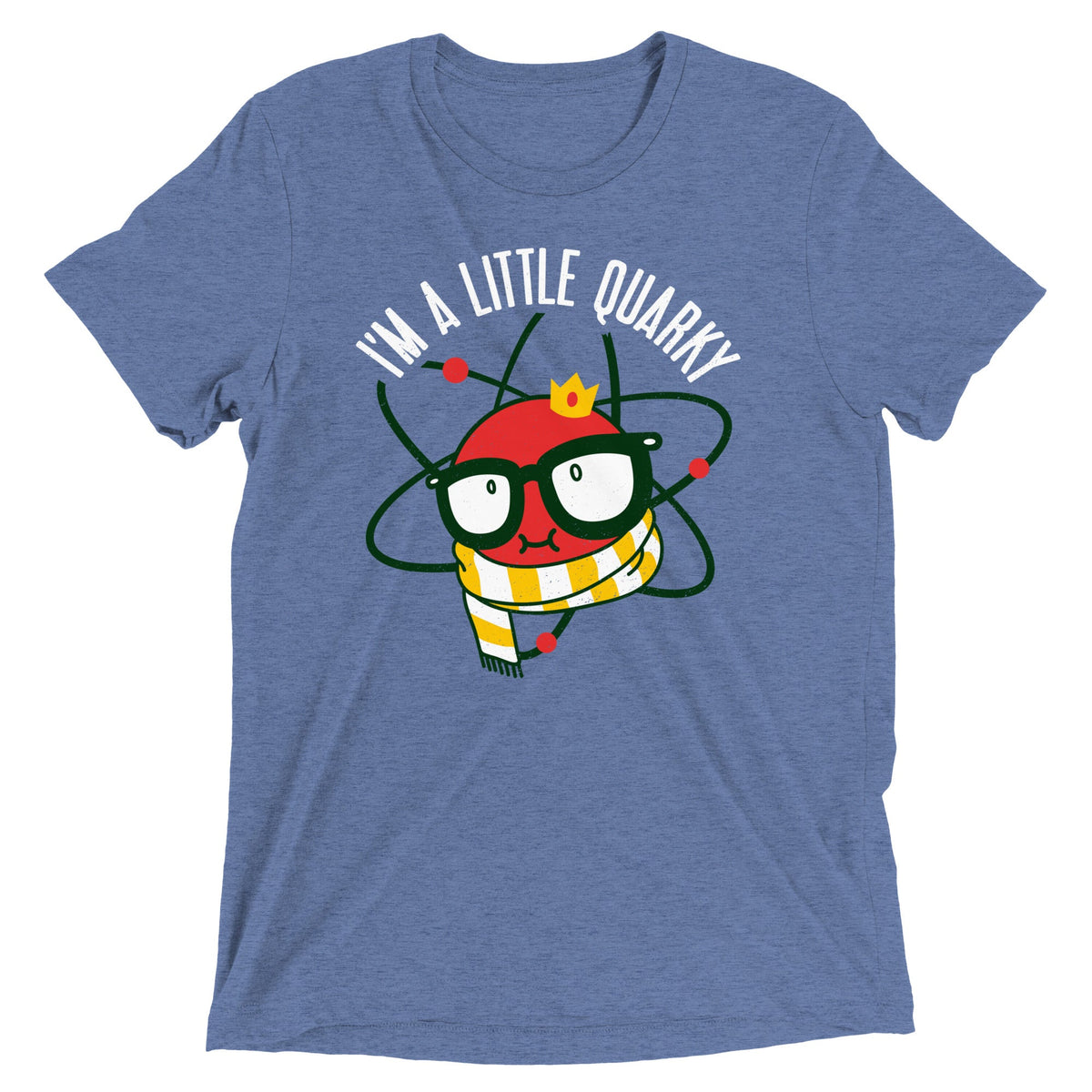 I'm A Little Quarky Men's Tri-Blend Tee product image 2