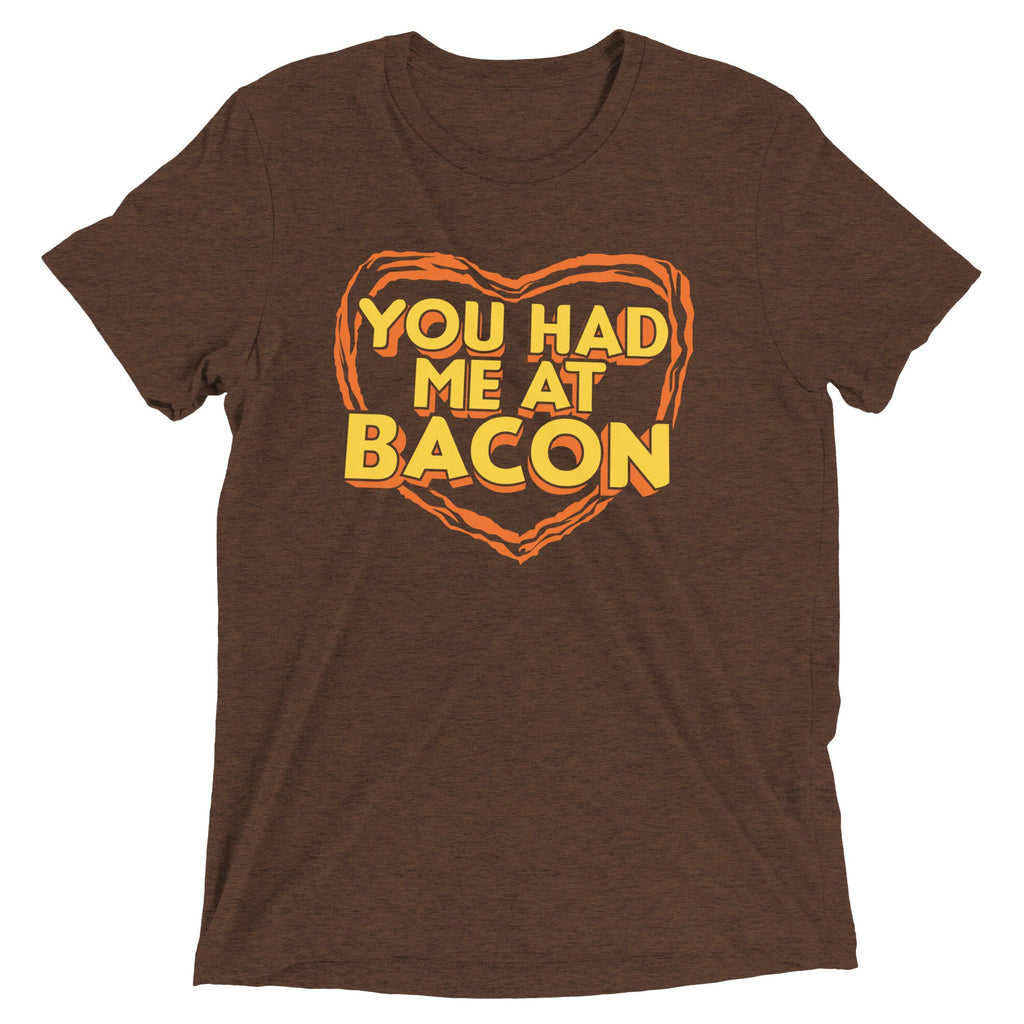 You Had Me At Bacon Men's Tri-Blend Tee product image 1