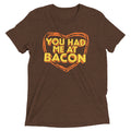 You Had Me At Bacon Men's Tri-Blend Tee product image 1