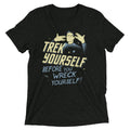 Trek Yourself Before You Wreck Men's Tri-Blend Tee product image 1
