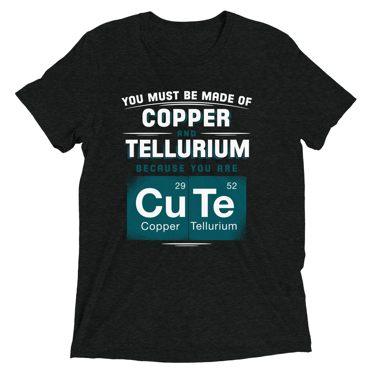 You Are CuTe Men's Tri-Blend Tee product image 3