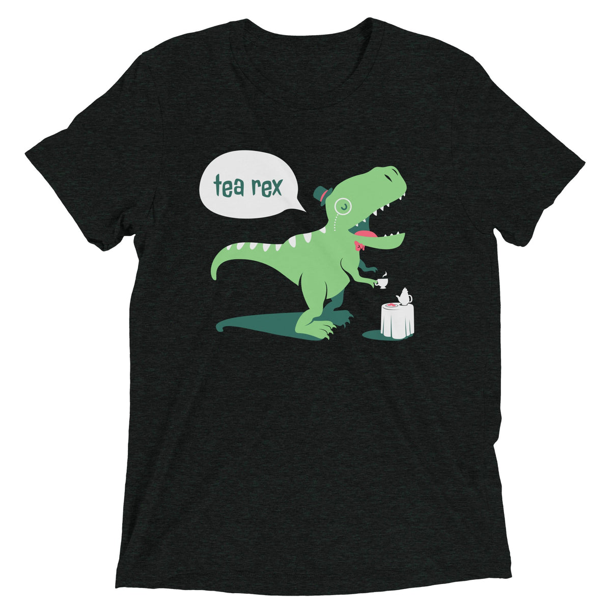 Tea Rex Men's Tri-Blend Tee product image 2