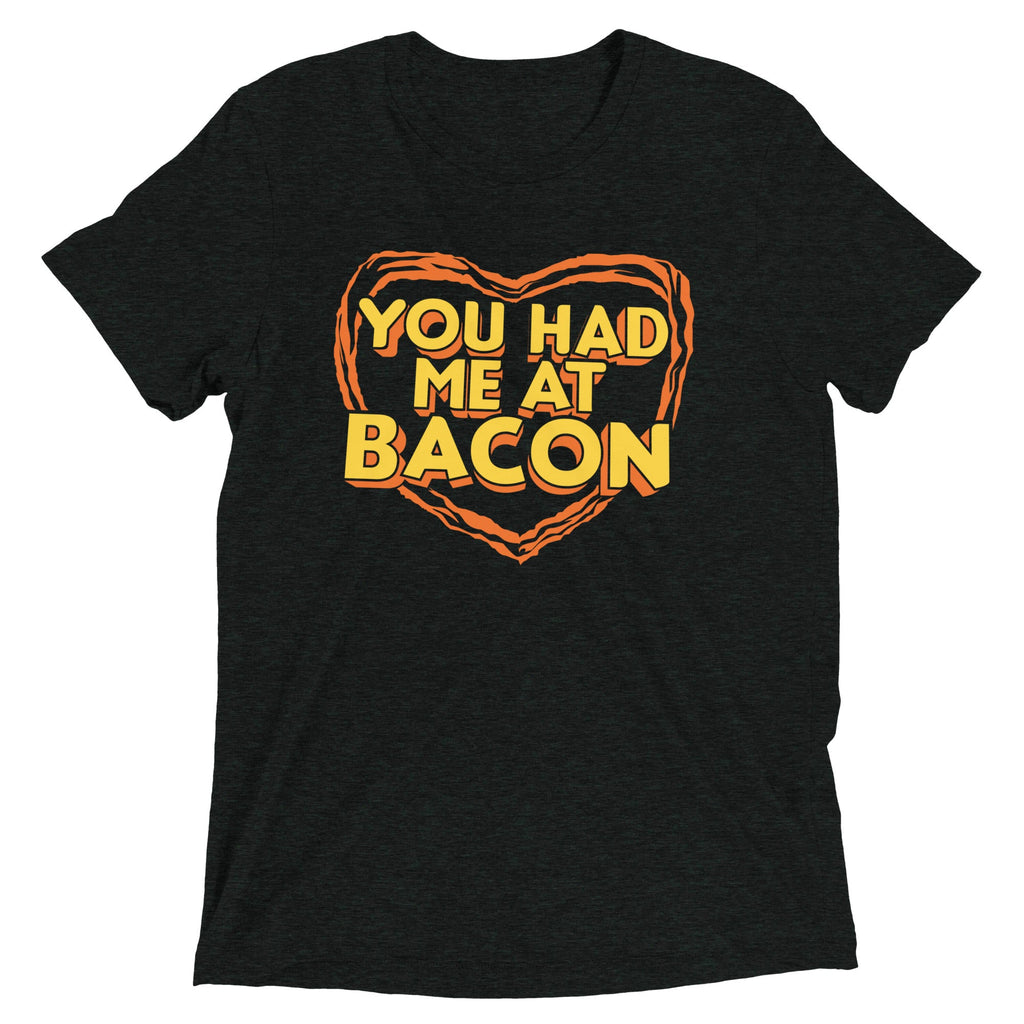 You Had Me At Bacon Men's Tri-Blend Tee product image 2