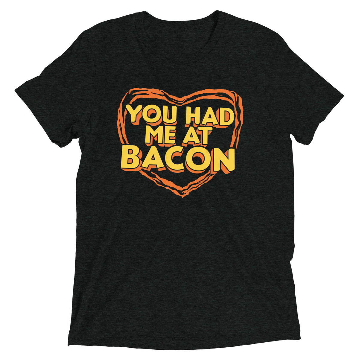 You Had Me At Bacon Men's Tri-Blend Tee product image 2