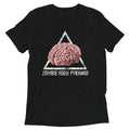 Zombie Food Pyramid Men's Tri-Blend Tee product image 1